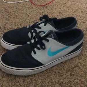 Blue Nike Stefan Janoki shoes